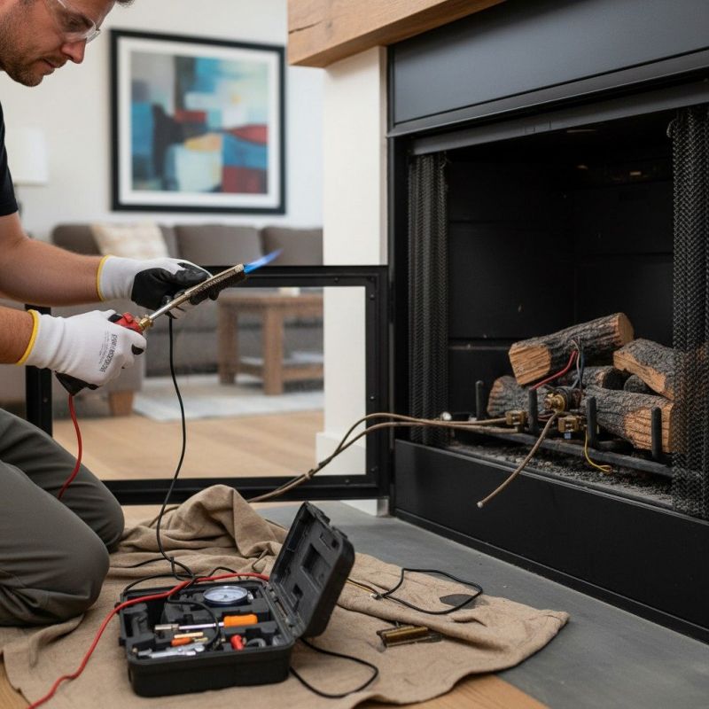 Gas Fireplace Vent Cleaning
